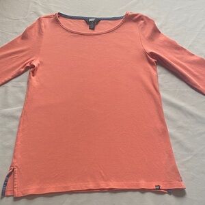 Lands' End Women's Coral Top